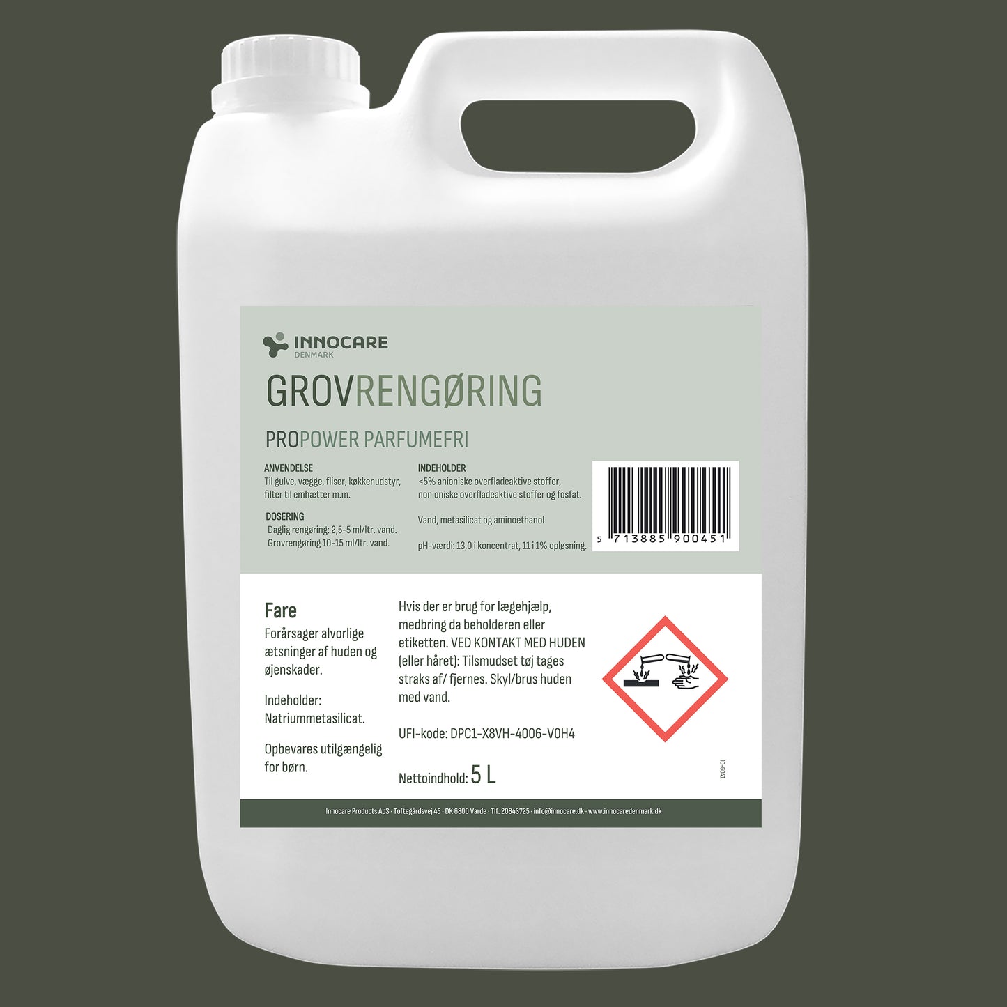 GROVRENGØRING - Parfumefri